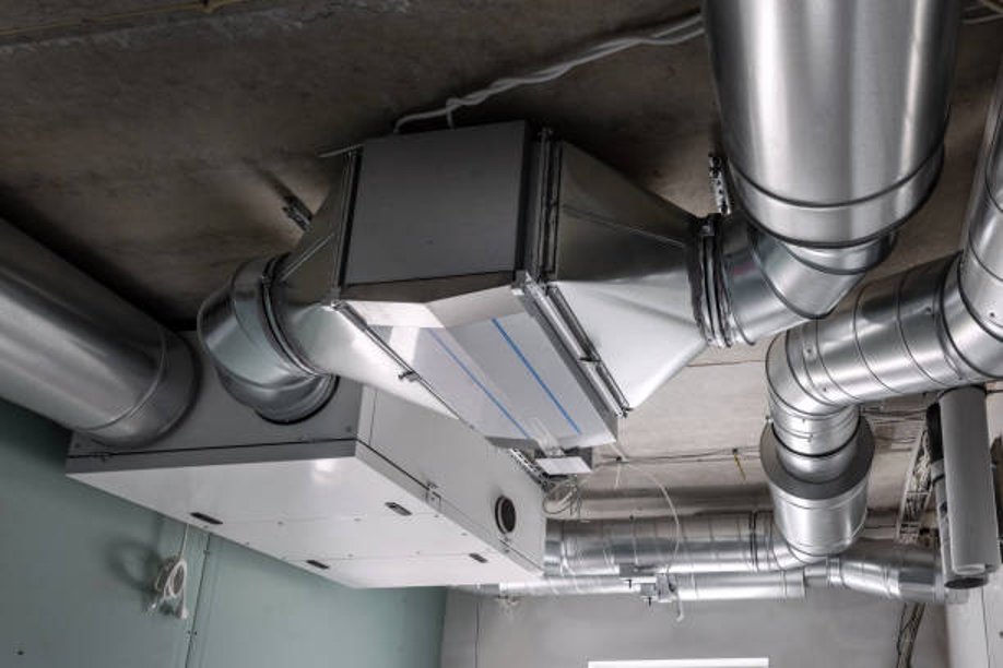 a ducted recovery ventilation system
