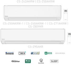 Panasonic Aero Z Series (AKR) wall-mounted split system air conditioner - Image 2