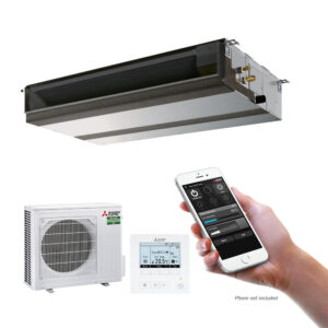 Mitsubishi Ducted PEAD 50 Heat Pump with Wi-Fi - Image 1